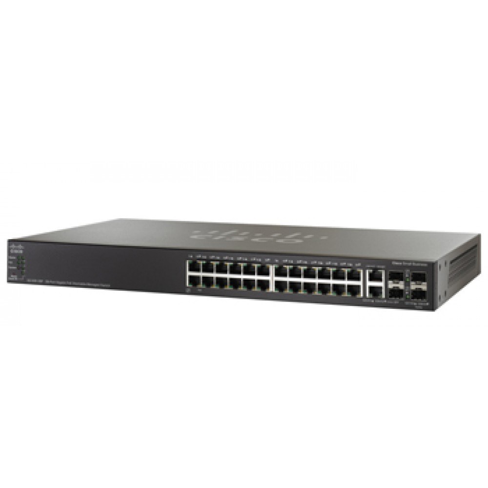 Switch Cisco SG500X 24 10/100/1000 + 4 10GB SG500X-24-K9-NA